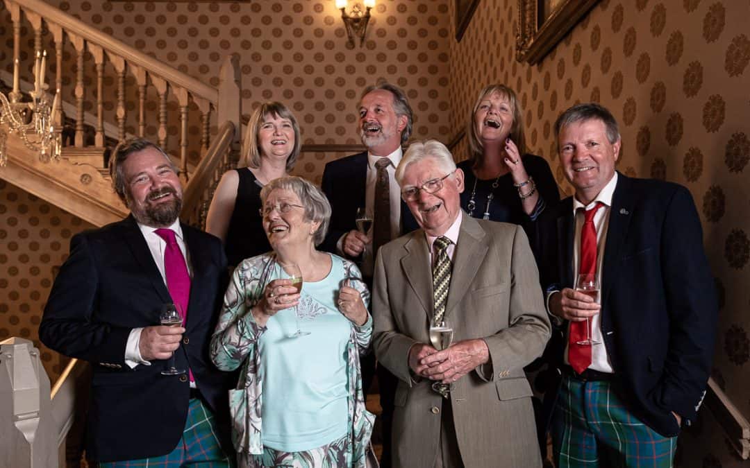 Family Group Portrait in the Grosvenor Hotel, Chester