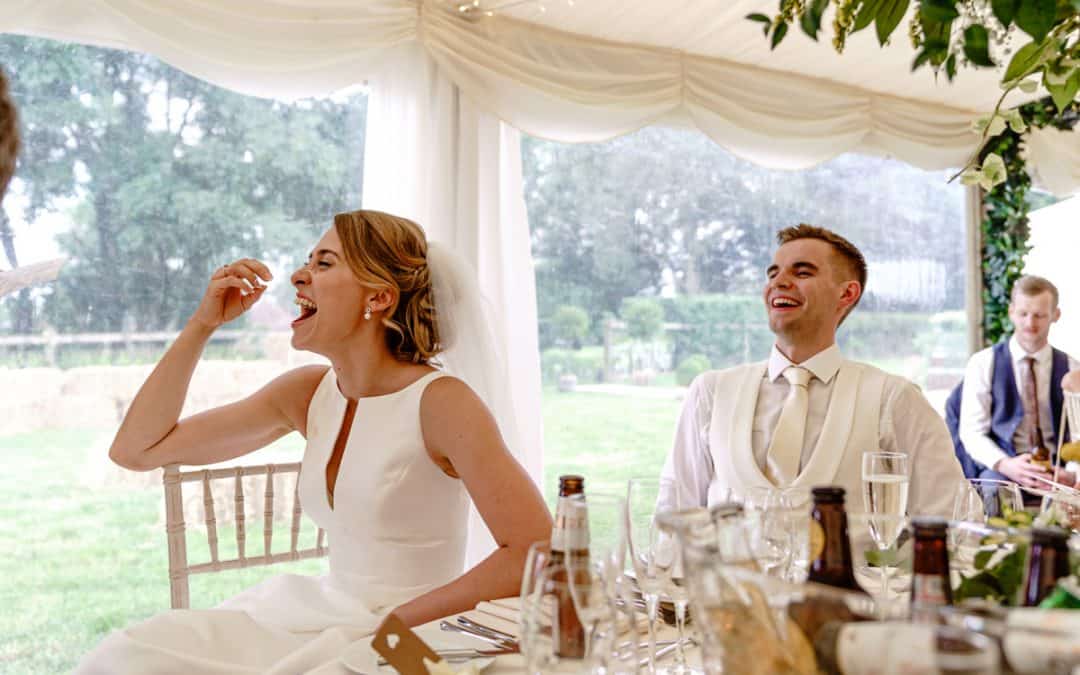Vanessa and Christian’s natural and relaxed summer wedding in rural Lancashire